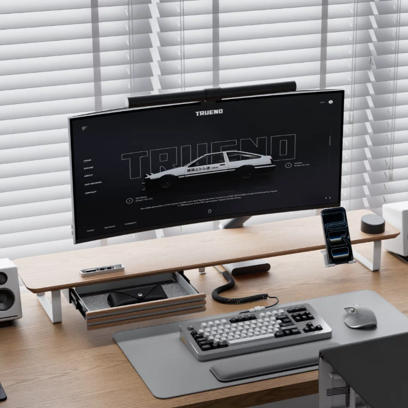 Setup Desk Monitor - Soporte Modular para Monitor, Base Elevadora