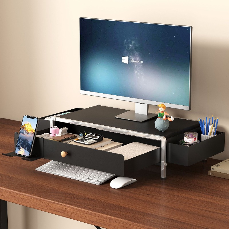 Setup Desk Monitor - Soporte elevador de metal para monitor,
