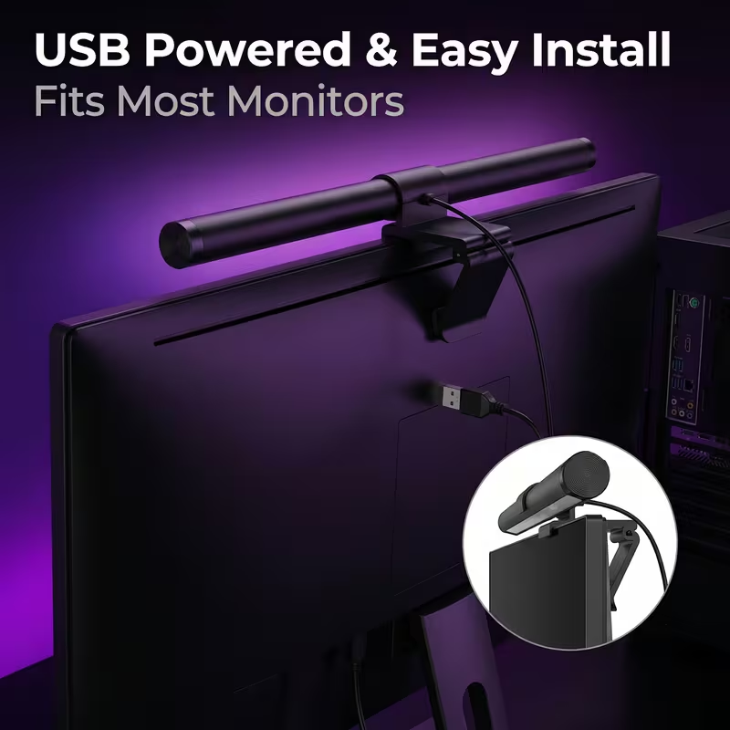 Barra de Luz LED para Monitor  - Desk Setup Lamp reseña y precio