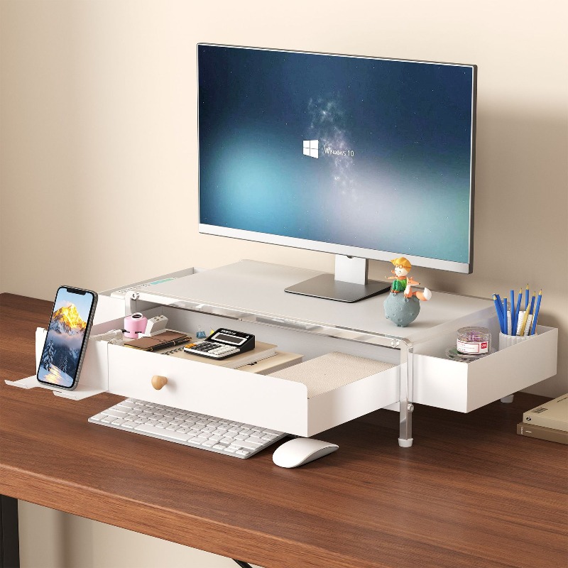 Soporte elevador de metal para - Setup Desk Monitor reseña y precio