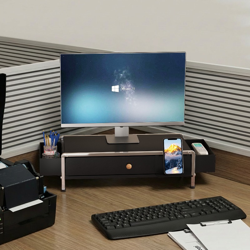 Soporte elevador de metal para - Setup Desk Monitor reseña y precio
