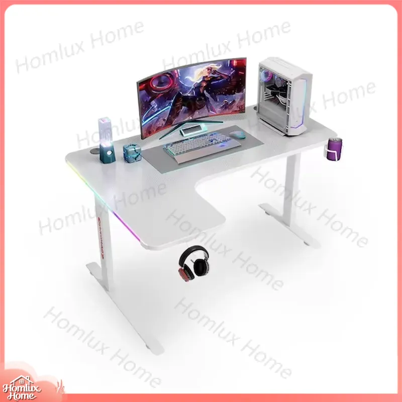 Escritorio Gaming RGB LED en F - Desk Setup L Shaped reseña y precio