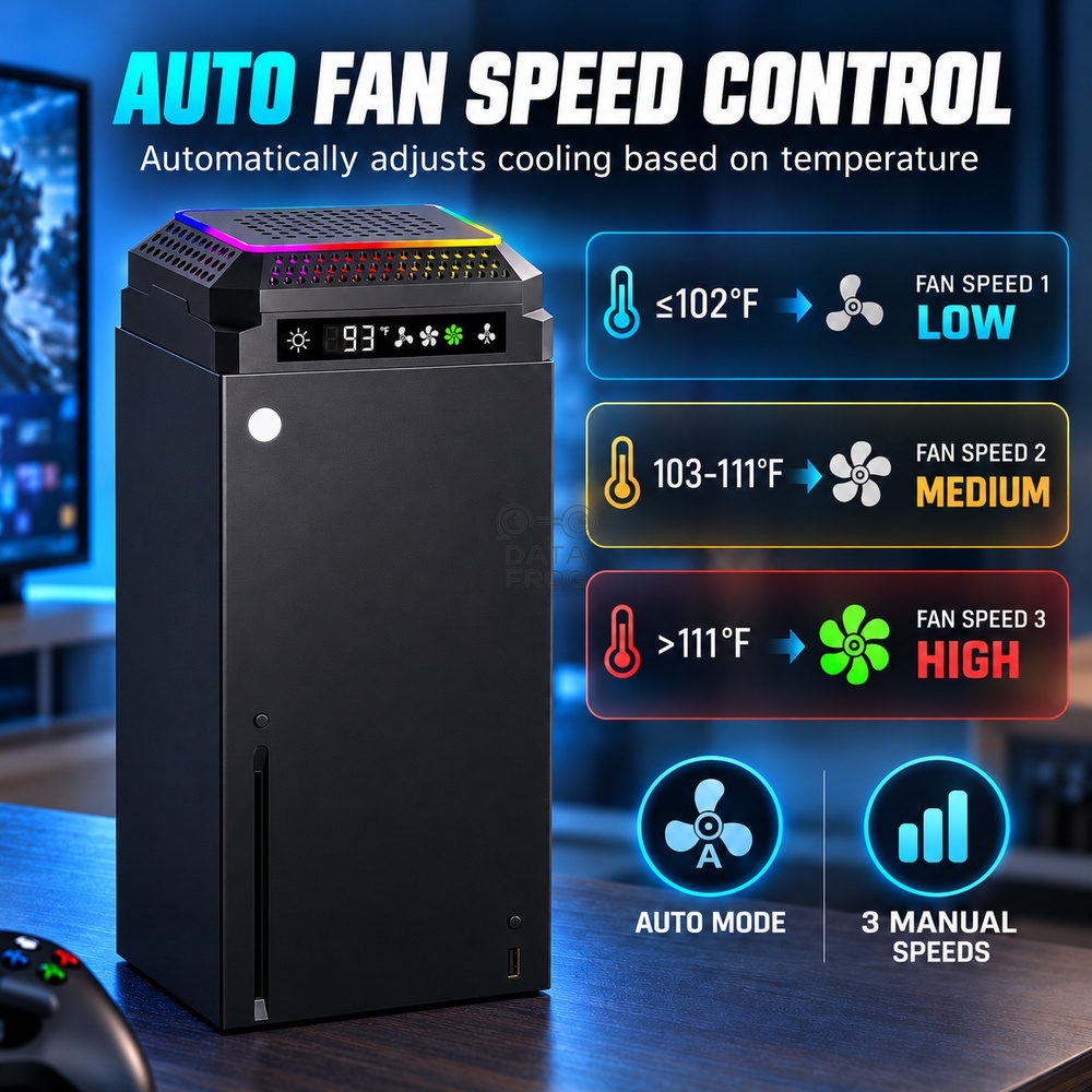 Ventilador de refrigeración au - Desk Setup Xbox reseña y precio
