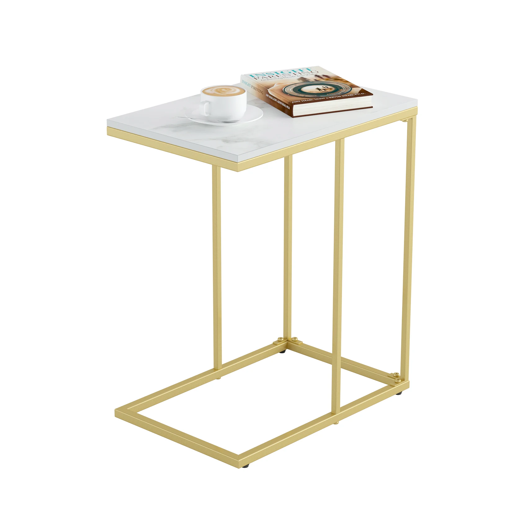 Mesa auxiliar de mármol, sofá  - Desk Setup Minimalist reseña y precio