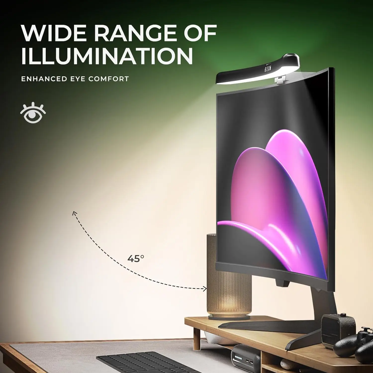Barra de Luz para Monitor de C - Desk Setup Lamp reseña y precio